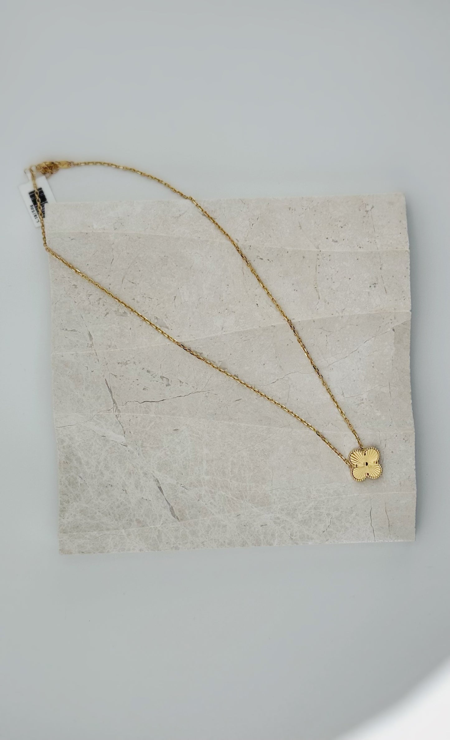 14K Clover Pendant Necklace